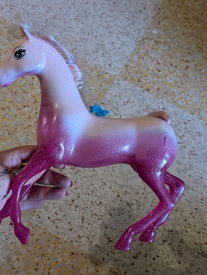 Cheval barbie rose - photo numéro 5