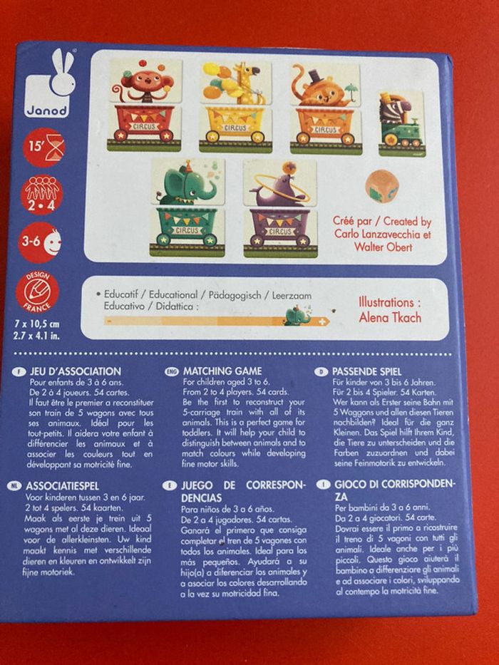 Jeu Wagonimo Janod - photo numéro 2