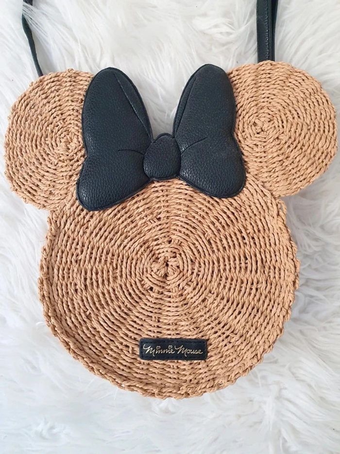 Minnie Mouse sac en paille - photo numéro 2