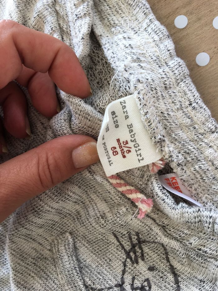 Pantalon cool Zara 3 mois - photo numéro 3