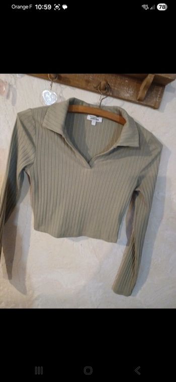 Top court femme taille S