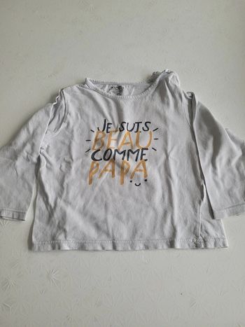 Pull fin bébé 18 mois