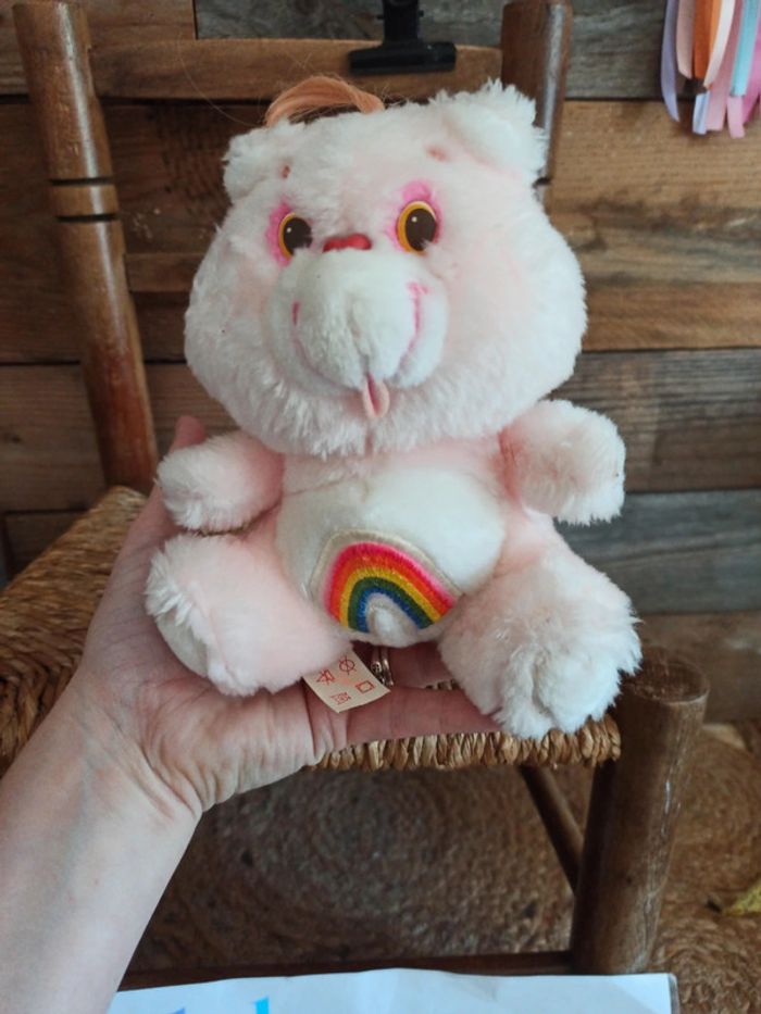 Peluche Bisounours Care bears raimbow vintage tbe - photo numéro 5