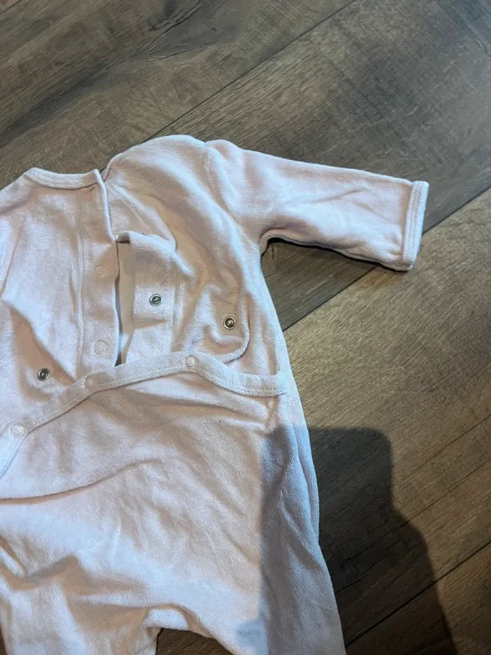 Pyjama rose pale 3 mois - photo numéro 5