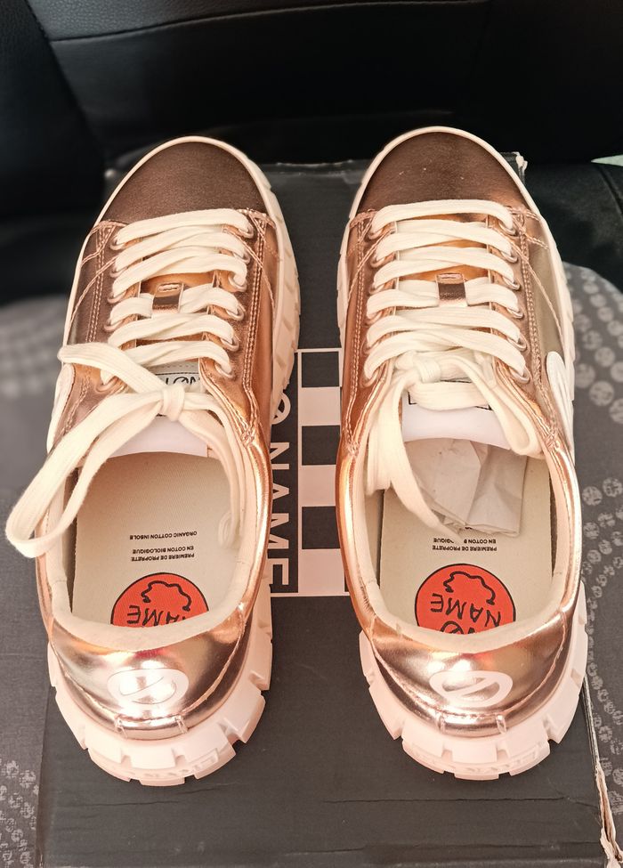 Baskets Femme, NO NAME play sneaker W, Rose-Gold. Pointure 38. Neuves. - photo numéro 4