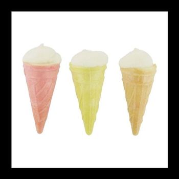 166pièces de marshmallow en forme de glace en promo