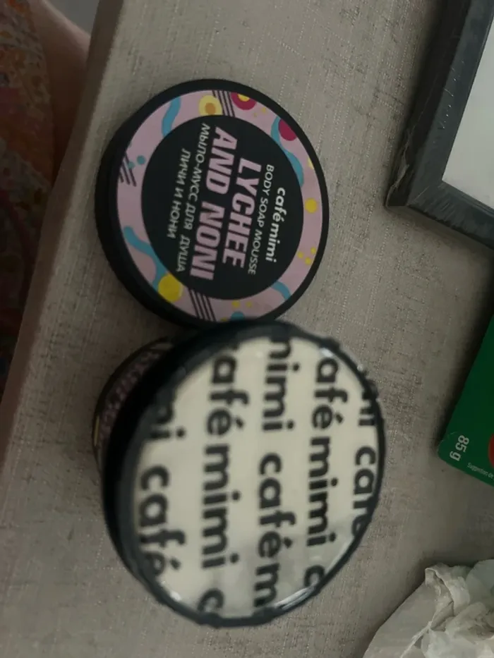 Body Soap Mousse Lychee and Noni