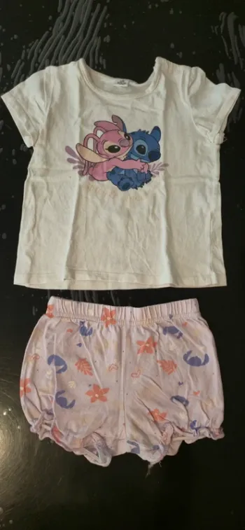 Pyjashort Stitch 24 mois