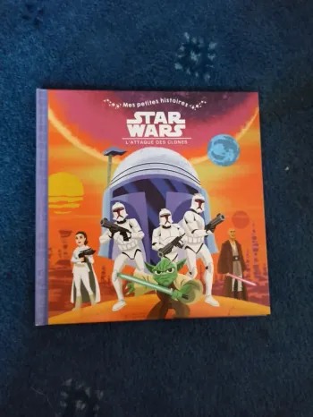 Livre star wars l'attaque des clones