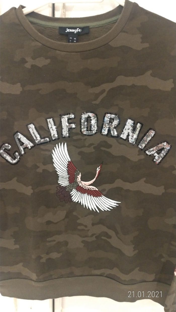 Sweat camouflage California - photo numéro 3