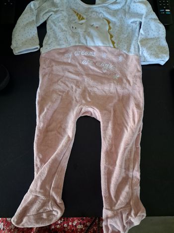 Pyjama velours