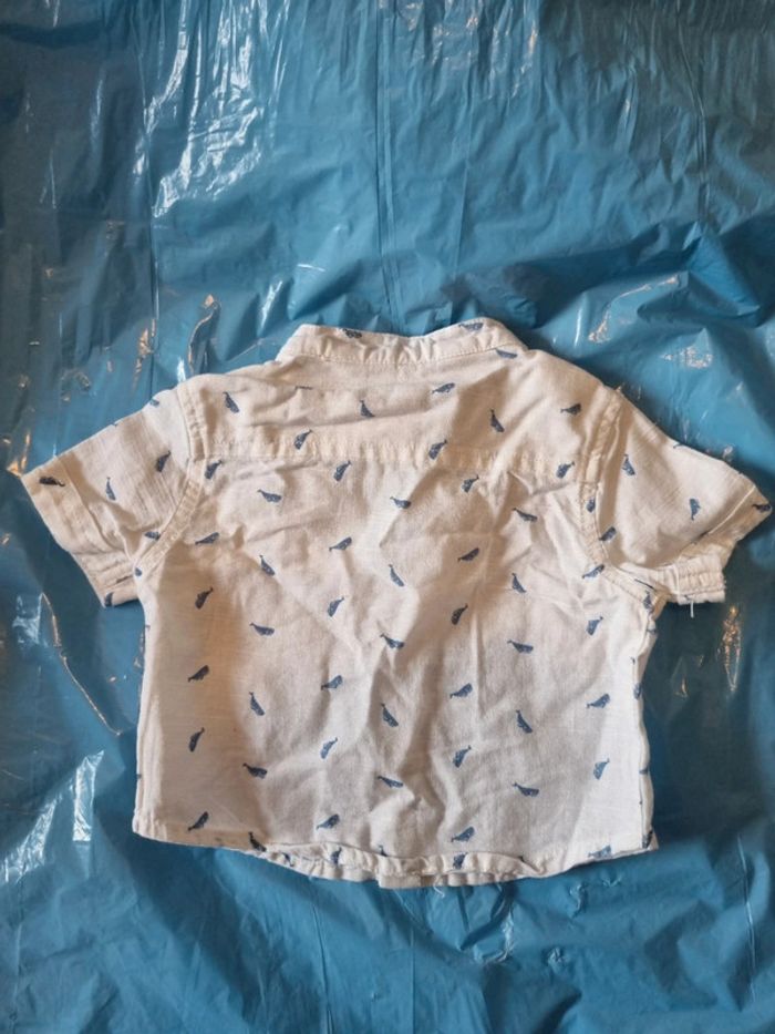 Lot 2 chemises bébé 3 mois Primark – quasi neuves - photo numéro 5