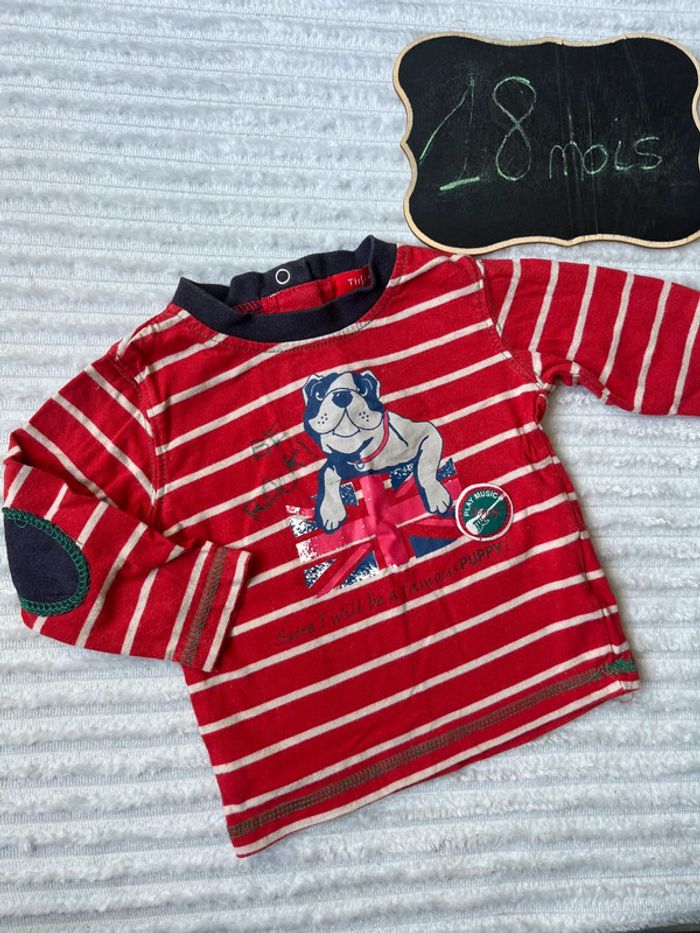 Teeshirt manche longues 18 mois