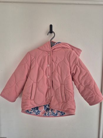 Manteau reversible hiver fille sergent major