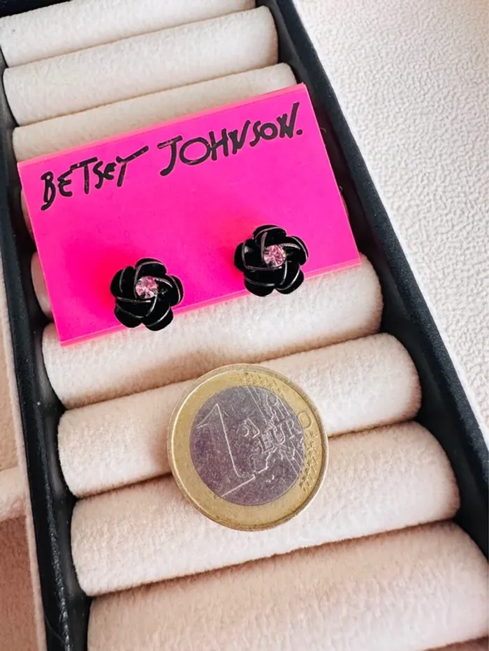 Vintage - boucles d’oreilles Betsey Johnson
