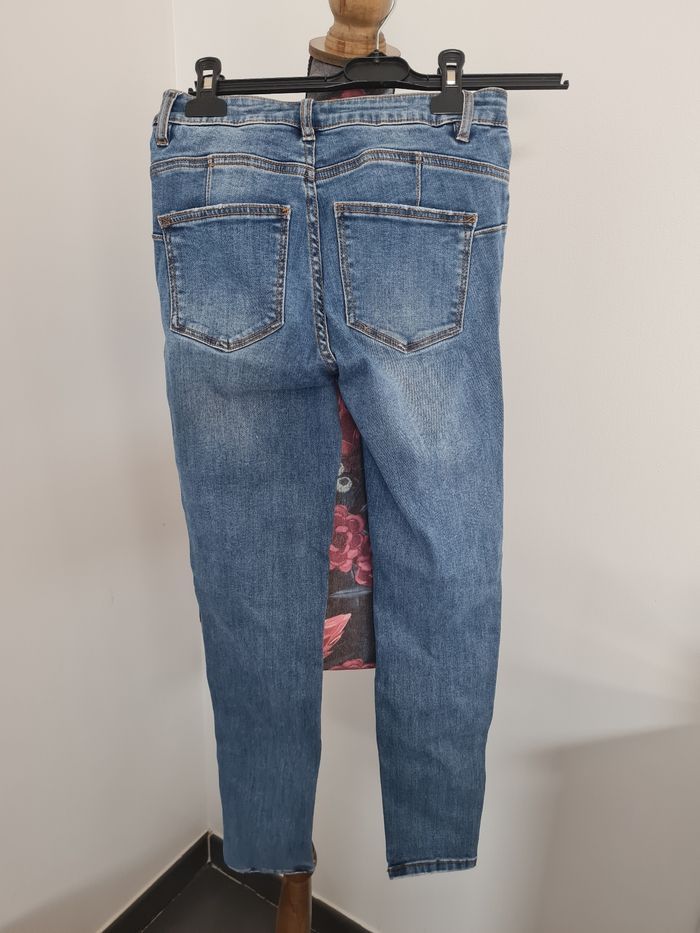 Jean slim bleu - photo numéro 4