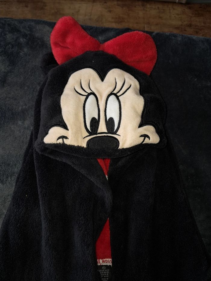 peignoir polaire épaisse à capuche Minnie Disney - photo numéro 2