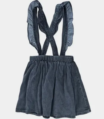 Eden et Victor Jupe à bretelles 6 ans