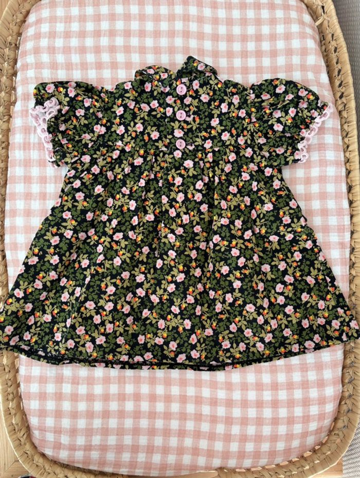 Petite robe vintage fleurie - photo numéro 2