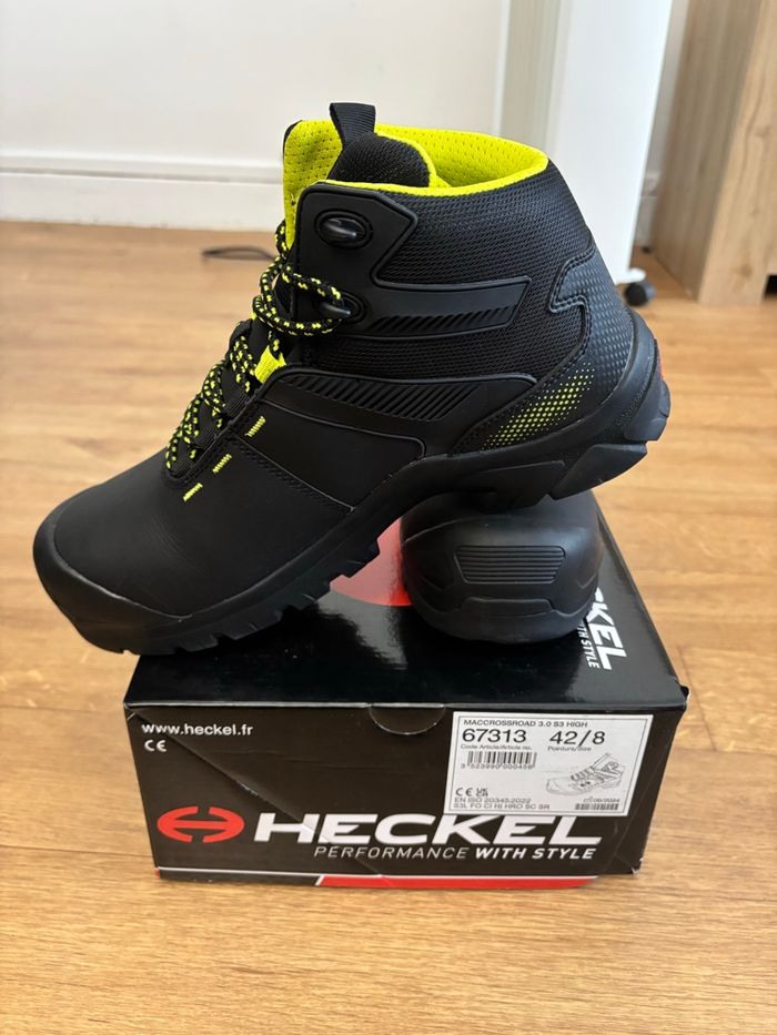 Chaussure de sécurité montante S3 MacCrossroad 3.0 High HECKEL 67313 taille 42 - photo numéro 4