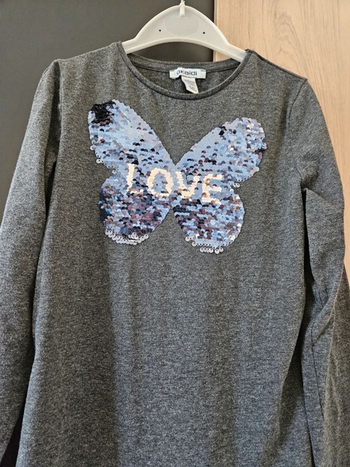 T-shirt fille 8 ans - photo numéro 2