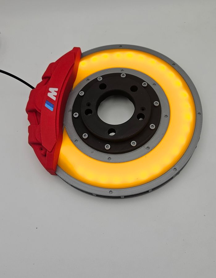 Lampe lumineuse à led disque bmw M - photo numéro 7