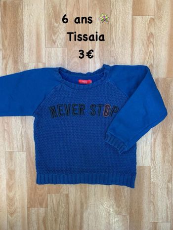 Pull 🪅 6 ans 🪅 Tissaia