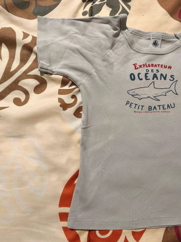 Tee shirt Petit Bateau 6 ans - photo numéro 2
