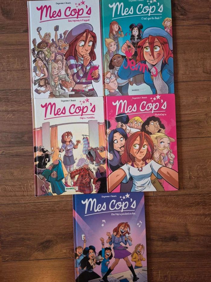 Lot de 5 bandes dessinées Mes cop's