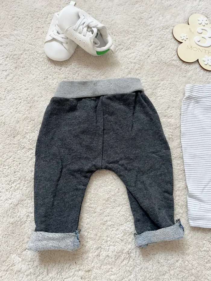 Lot 2 pantalons 3 mois - photo numéro 4