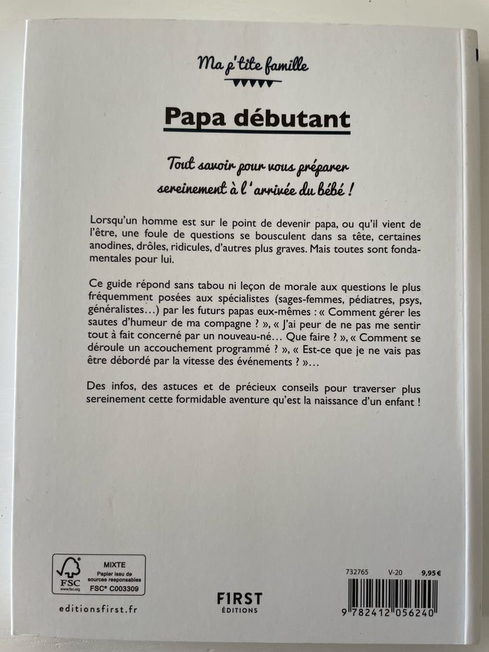 Livre pour papa débutant - photo numéro 2