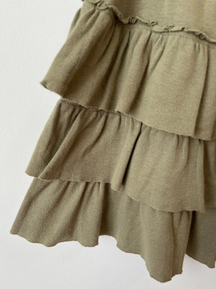 Jupe d'été kaki à volants - Petit Bateau 6 ans (114cm) - photo numéro 3