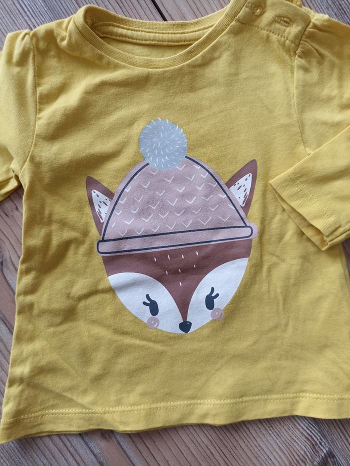 T-shirt manches longues fille 3 mois Vert Baudet - photo numéro 3