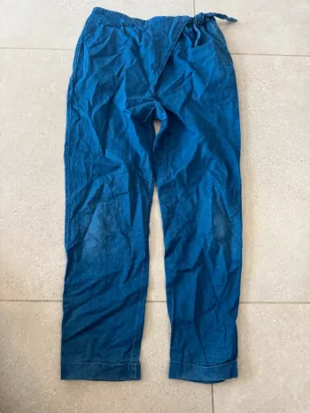 Pantalon bleu vertbaudet, taille 12 ans 150cm, très bon état