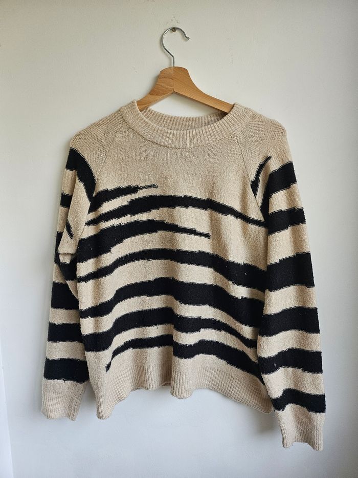 Très beau pull Zébré Etam taille L 🦓