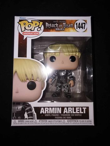 Figurine Funko Pop / Armin Arlelt N°1447 / Attaque Des Titans