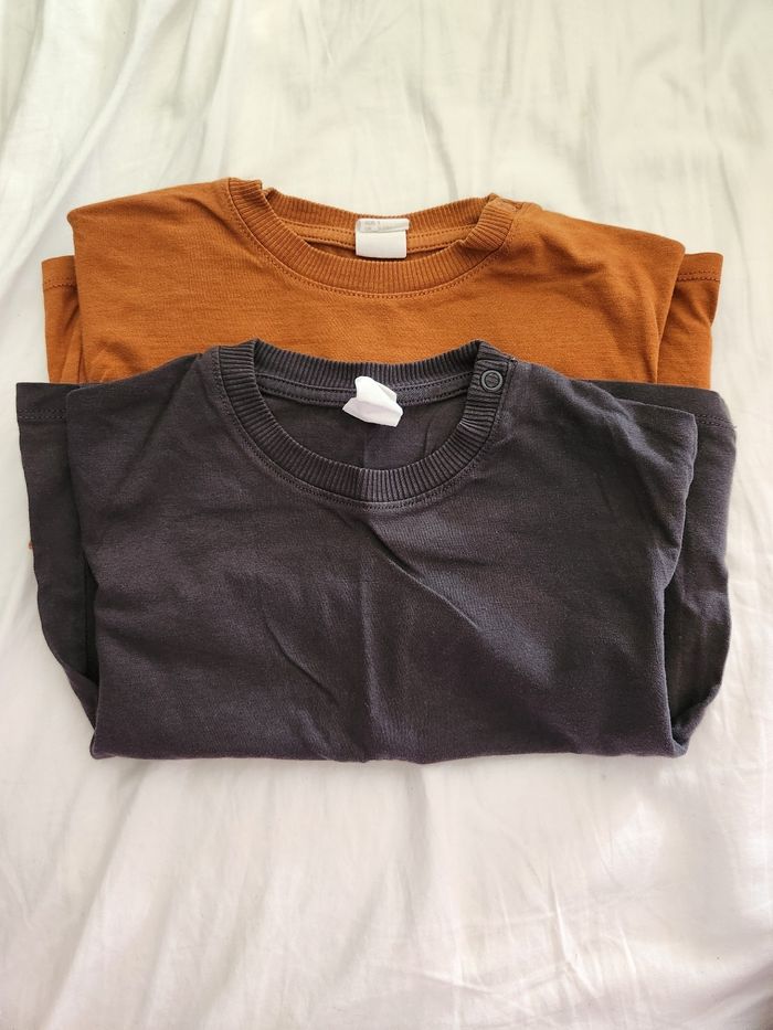 Lot de 2 haut H&M 9-12mois - photo numéro 4