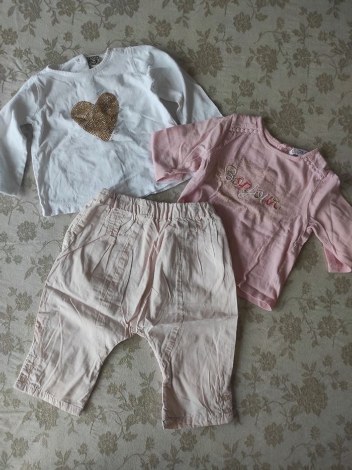Pantalon fille 9 mois