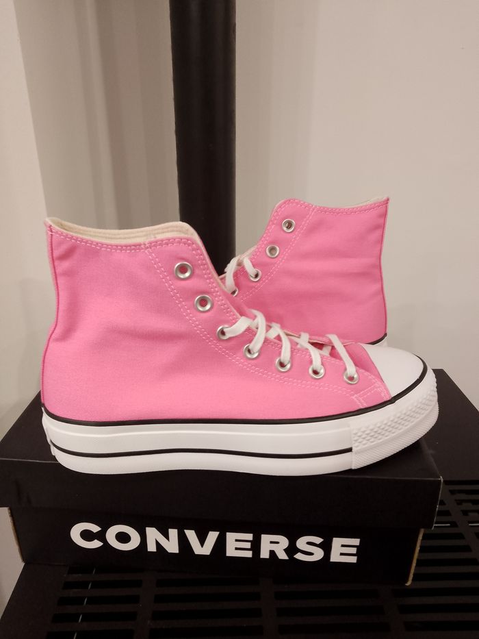 Basket converse plateforme - photo numéro 5