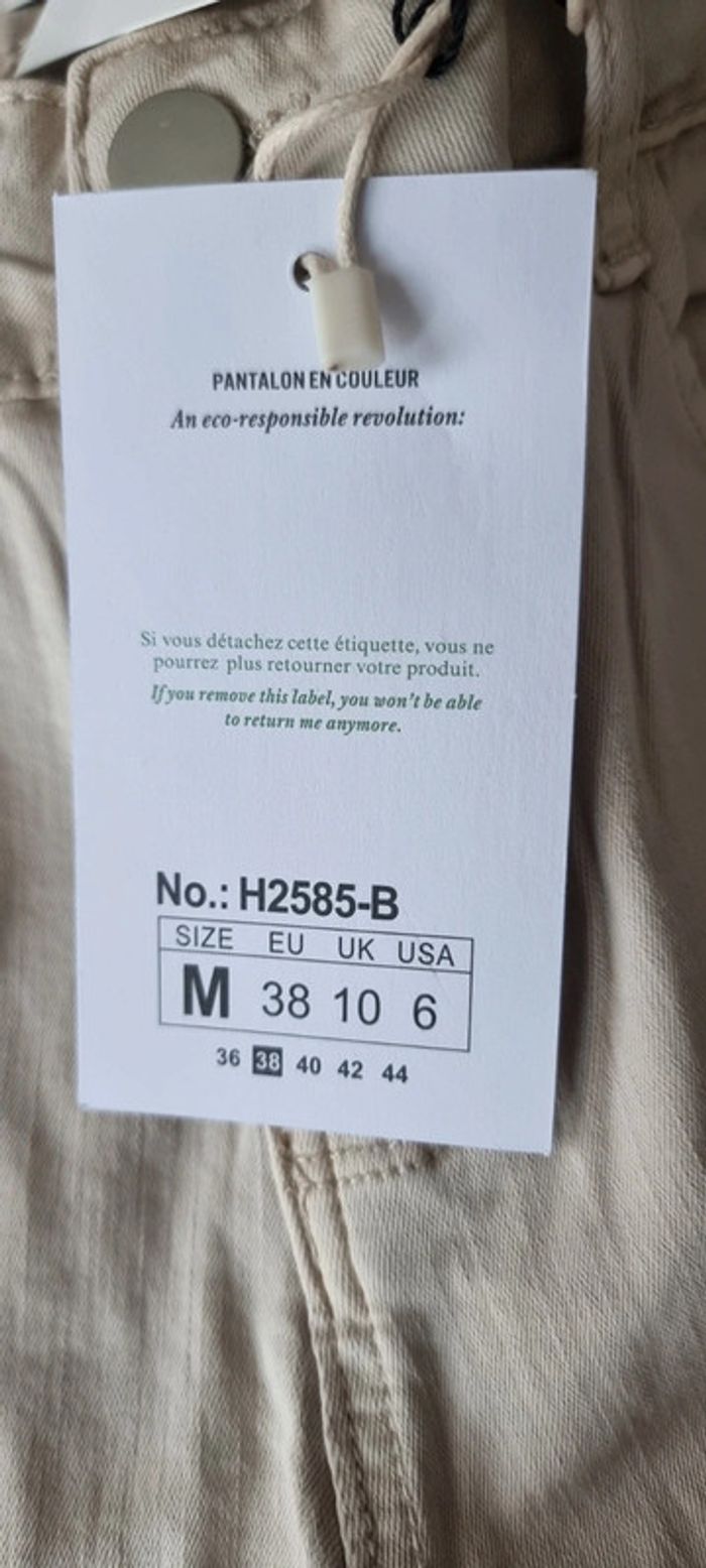 Jean Skinny beige Onado - photo numéro 3