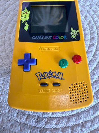 Gameboy color Pokémon officielle vintage 