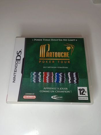 Jeu Nintendo DS partouche poker tour complet