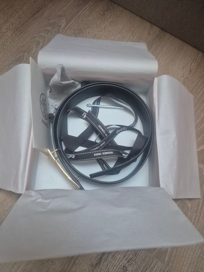 Ceinture Hermès réversible - photo numéro 6