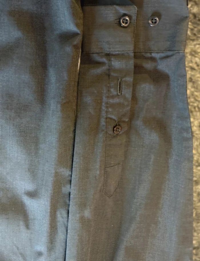 Chemise homme gris anthracite Taille L - photo numéro 6