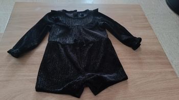 Combishort épais noir