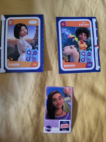 Cartes Disney jouons, rêvons Auchan 2024