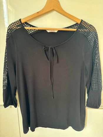 Haut Camaieu noir 38