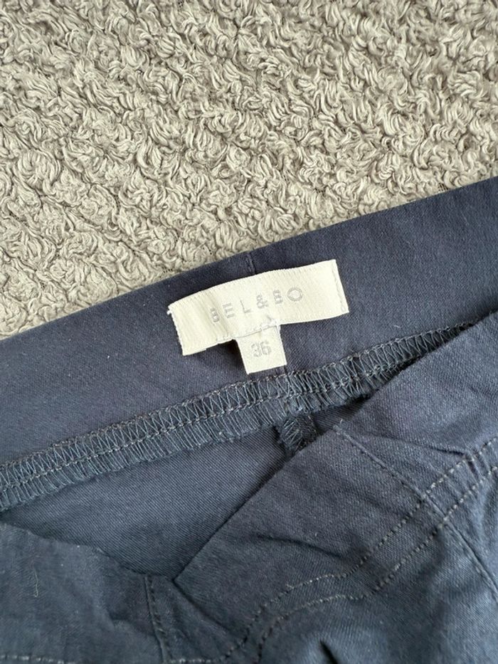 Pantalon cigarette bleu marine (36) - photo numéro 7