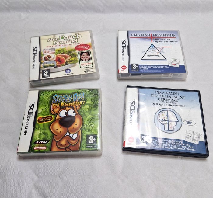 Lot de 4 jeux Nintendo DS