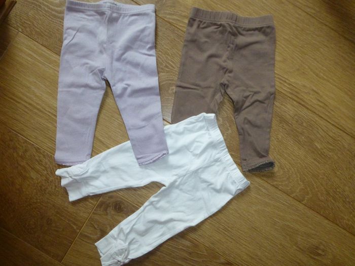 Lot de 4 leggings - 1 an - photo numéro 2